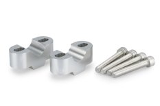 Zvýšení řidítek PUIG 3671P stříbrná height 20mm, d 22mm