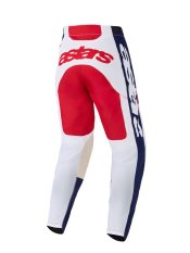 Kalhoty RACER RIWAY, ALPINESTARS (bílá/modrá/červená) 2026