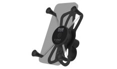 kompletní sestava držáku pro velké telefony X-Grip se "Tough-Strap" stahovacím upínaním na řidítka, RAM Mounts