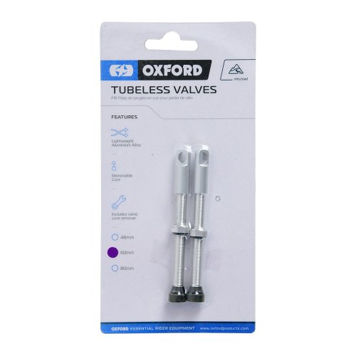 ventilek pro bezdušové aplikace, OXFORD (stříbrná, vč. čepičky, slitina hliníku, délka 60 mm)