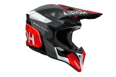 přilba WRAAAP Conquer, AIROH (červená lesklá) 2026