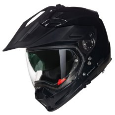 Moto helma Nolan N70-2 X 06 Classico N-Com Nero Glossy Finish 301