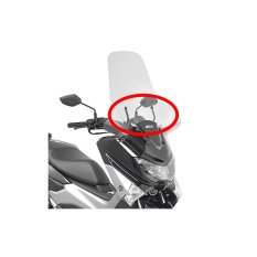 D2153KIT specifická montážní sada pro plexi 2153DT pro Yamaha N-Max 125-155 (21-24)