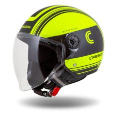 přilba Handy Metropolis Safety, CASSIDA (žlutá fluo/černá/reflexní šedá) 2023