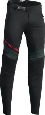 Cyklistické kraťasy Thor Intense MTB černo/zelené