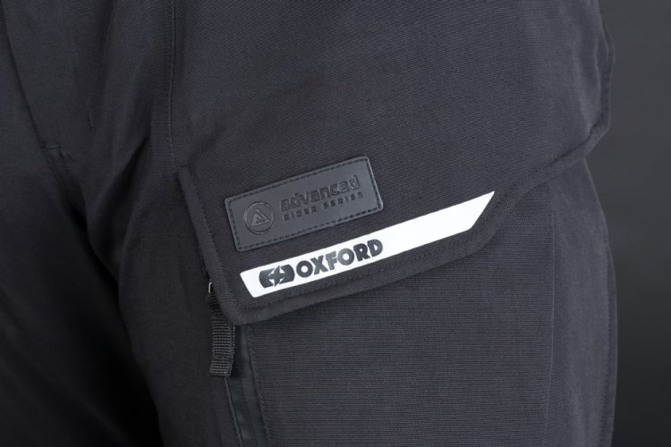 ZKRÁCENÉ kalhoty STORMLAND DRY2DRY™, OXFORD ADVANCED (černé)