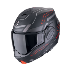 Moto přilba SCORPION EXO-TECH EVO CONQUER matná černo/červená