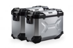 TRAX ADV sada bočních kufrů-stříbrné, 37/37 l. Honda NC 750 X (20-)