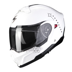Moto přilba SCORPION EXO-930 SHOT perleťově bílo/černá