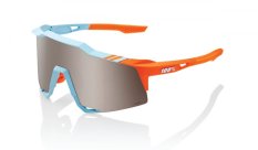sluneční brýle SPEEDCRAFT Soft Tact Two Tone, 100% (HIPER stříbrné sklo)