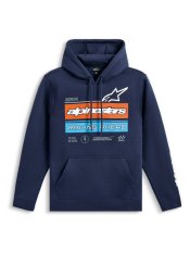 mikina HARKEN HOODIE, ALPINESTARS (modrá)
