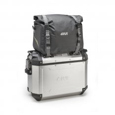 EA120 vodotěsná taška GIVI na víko kufru, černá, objem 15 l., upínací popruhy