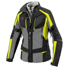 bunda 4SEASON EVO dámská, SPIDI (černá/šedá/fluo žlutá)