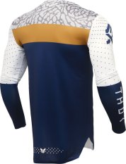 Dres cross enduro THOR SPORTMODE Bravo bílo/modré
