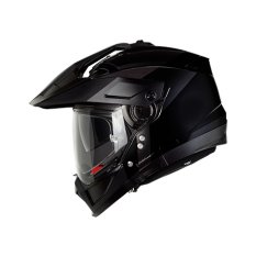 Moto helma Nolan N70-2 X 06 Classico N-Com Nero Glossy Finish 301