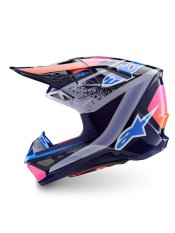 Přilba SUPERTECH S-M10 limitovaná edice RECORDS, ALPINESTARS (šedá/multicolor) 2026