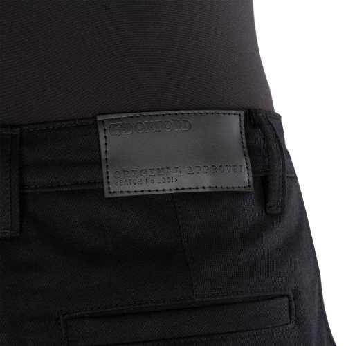 kalhoty CHINO, OXFORD (černé)