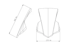 Plexi štít PUIG 9687W NEW. GEN SPORT průhledný