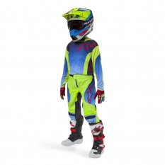 kalhoty RACER HOEN, ALPINESTARS, dětské (žlutá fluo/modrá/červená) 2024