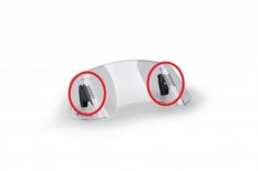 Multi-adjustable mechanism PUIG 20767N 2.0 pair, black clip-on