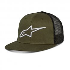 kšiltovka CORP TRUCKER HAT, ALPINESTARS (zelená/černá)