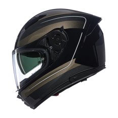 Moto helma Nolan N60-6 Ermetico Nobile Nero/ Pietra Glossy Finish 344
