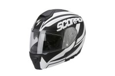 Moto přilba SCORPION EXO-3000 AIR SERENITY černá matná/bílá lesklá