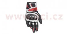 rukavice SP X AIR CARBON 2, ALPINESTARS (černá/bílá/červená fluo)