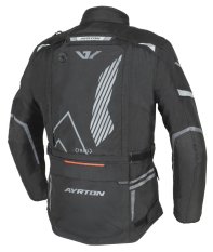 bunda Trail, AYRTON (černá/šedá/červená) 2026