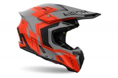 přilba TWIST 3 Dizzy, AIROH (matná fluo oranžová) 2024