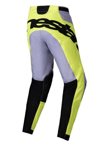 kalhoty RACER VEIL, ALPINESTARS (šedá/žlutá fluo) 2025