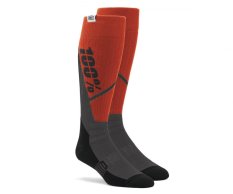 ponožky TORQUE MX, 100% -USA (oranžová/šedá)