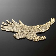 Emblém samolepící, Highway Hawk EAGLE 155x70mm (orel), mosaz