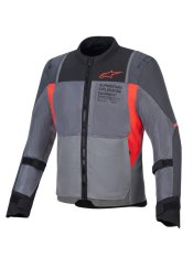 Bunda ST-2 AIR, ALPINESTARS (šedá/tmavě šedá/červená) 2025