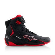 Boty FASTER-4 HONDA kolekce, ALPINESTARS (černá/červená) 2025