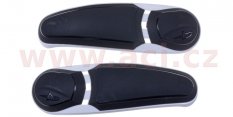 slidery špičky pro boty SMX PLUS verze do roku 2012, ALPINESTARS - Itálie (černé/bílé, pár)