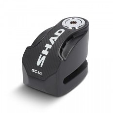 Zámek na kotouč s alarmem SHAD SC62A C0S6200A černý pin 10mm