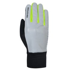 Rukavice BRIGHT GLOVES 2.0, OXFORD (černá/reflexní/žlutá fluo)
