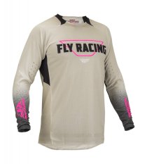 dres EVOLUTION DST. FLY RACING - USA 2023 (ivory/černá)