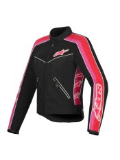 bunda STELLA T-DYNO AIR, ALPINESTARS, dámská (černá/červená/růžová/bílá) 2025