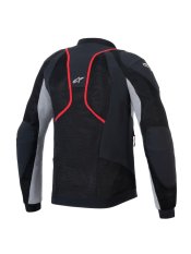 bunda TROOP-AIR PRO, ALPINESTARS (černá/světle šedá/červená) 2025