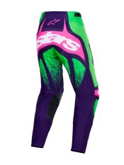 Kalhoty TECHSTAR NOMUR, ALPINESTARS (tmavě fialová/zelená/růžová fluo) 2026