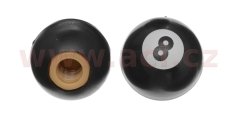 čepičky ventilků 8 Ball, OXFORD - Anglie (pár)