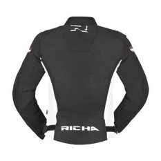 Dámská moto bunda RICHA GOTHAM 3 černo/bílo/růžová