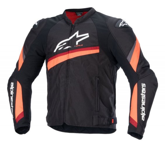 bunda T-GP PLUS R 4, ALPINESTARS (černá/červená fluo) 2024