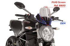 PUIG Větrný štít New Generation Touring Ducati Monster 1200R (16-20)