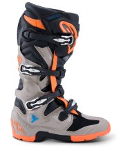 Boty TECH 7 ENDURO, ALPINESTARS (černá/tmavě šedá/oranžová fluo) 2026