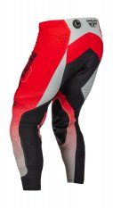 kalhoty EVOLUTION DST. FLY RACING - USA 2023 (červená/šedá)