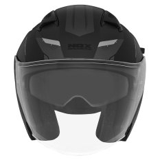 přilba N130 Klint, NOX (černá/titanová, vel. L) 2024