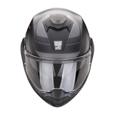 Moto přilba SCORPION EXO-TECH EVO PRO COMMUTA matná černo/stříbrná